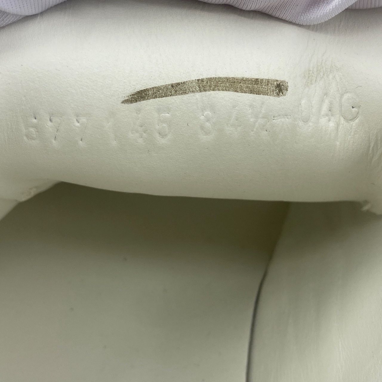 Gucci [Gucci] Interlocking GG Low-Top Lace-Up Sneakers 34.5 White Size US 4 / IT 34 - 4 Thumbnail