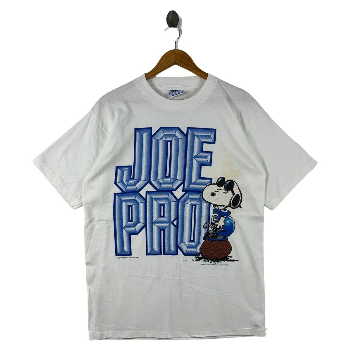 Cartoon Network Vintage SNOOPY JOE COOL cartoon big print tee Size US M / EU 48-50 / 2 - 1 Thumbnail