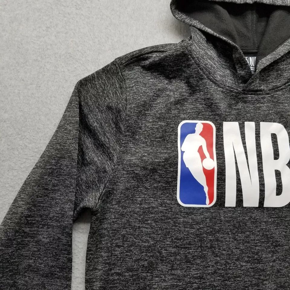 NBA NBA Basketball Hoodie Mens Medium Pullover Pockets Logo Size US M / EU 48-50 / 2 - 2 Thumbnail