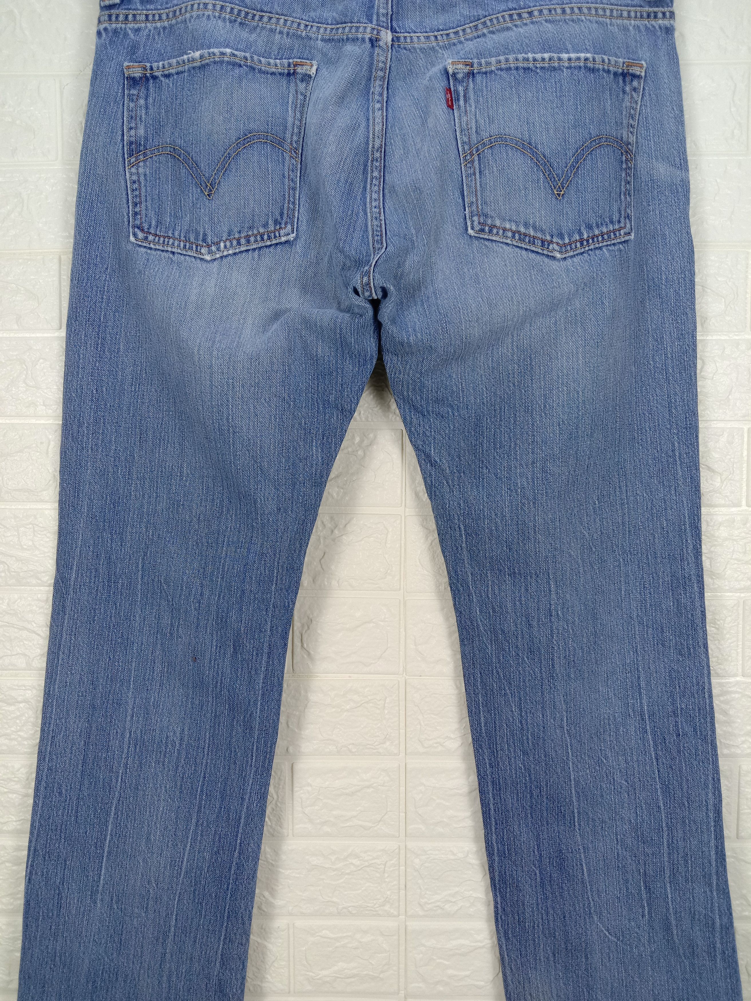 Levi's Vintage Levi's 511 Skinny Jeans Blue Wash Denim Size US 38 / EU 54 - 7 Thumbnail