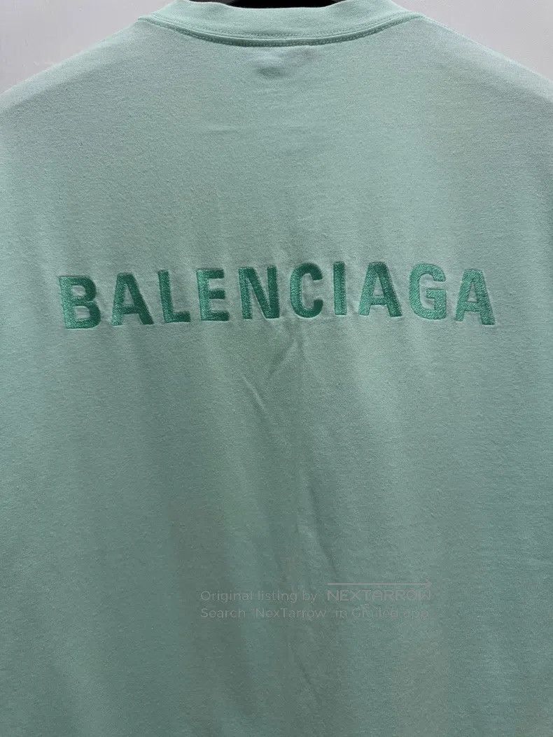 Balenciaga Balenciaga Mint Green Short Sleeve Size US S / EU 44-46 / 1 - 6 Thumbnail