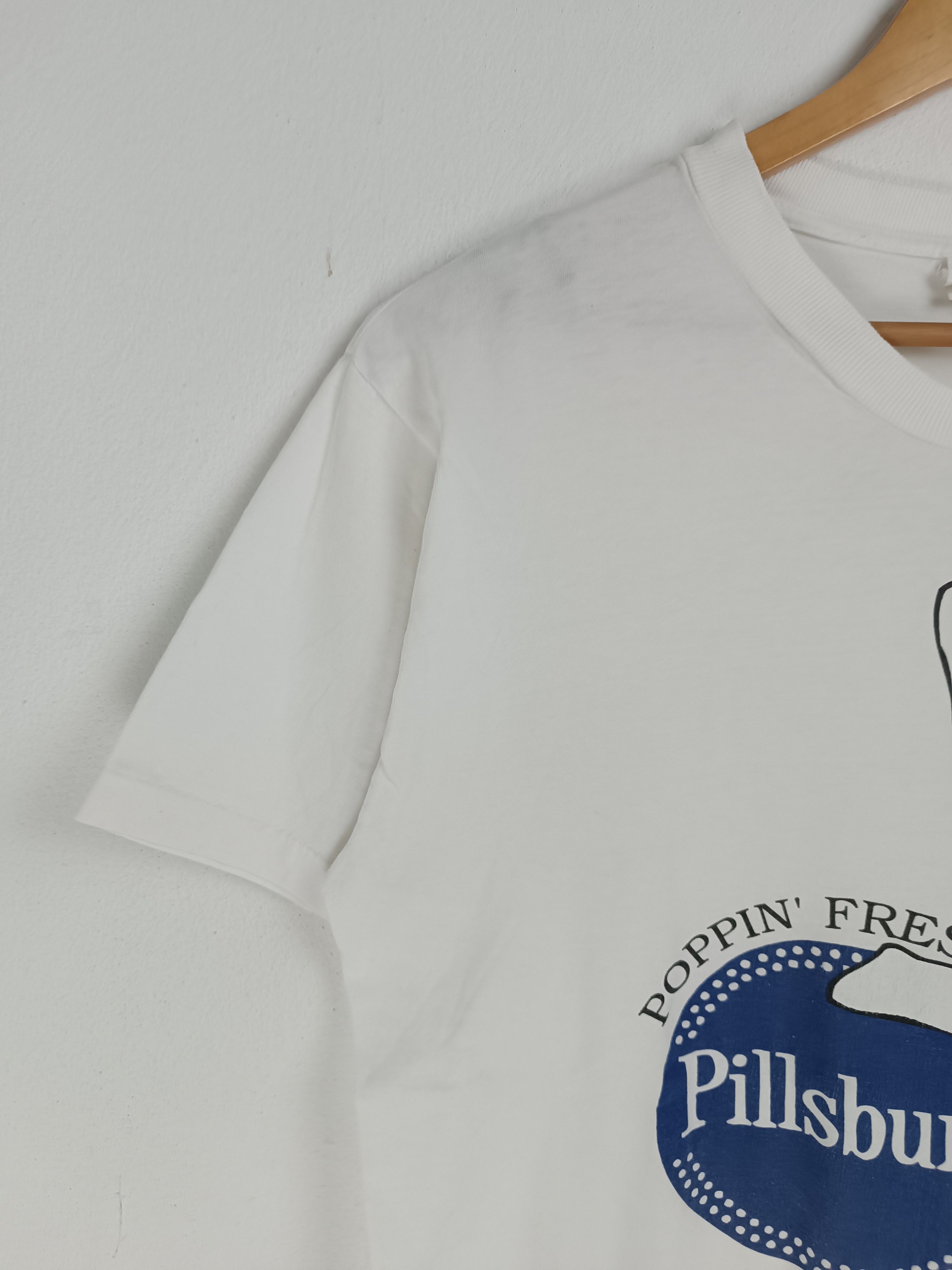Vintage VINTAGE 90'S PILLSBURY POPPIN FRESH VERY RARE TEE Size US L / EU 52-54 / 3 - 6 Thumbnail