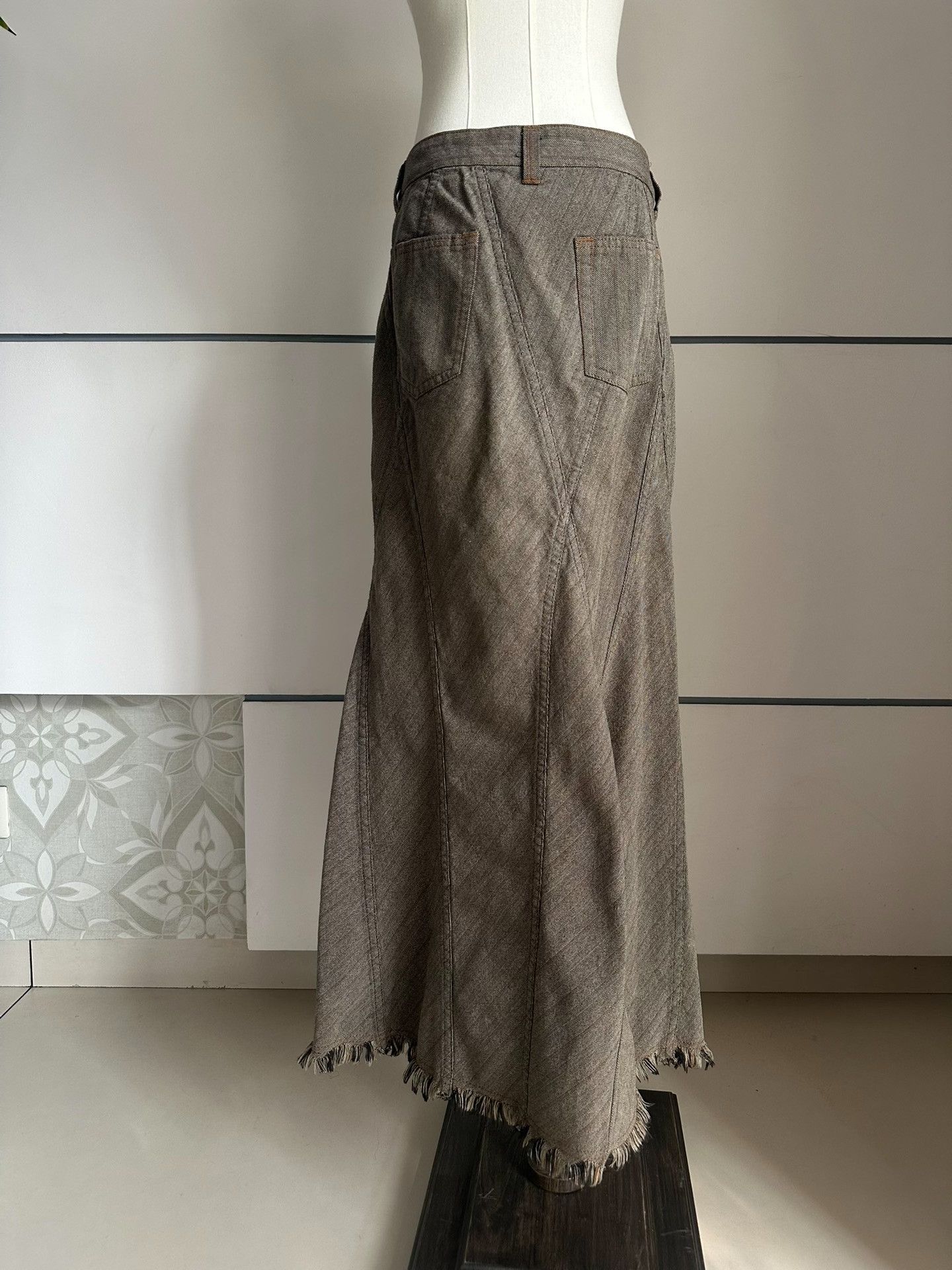 Junya Watanabe JUNYA WATANABE 02SS Fish Pattern Dress| Size 28" / US 6 / IT 42 - 4 Thumbnail