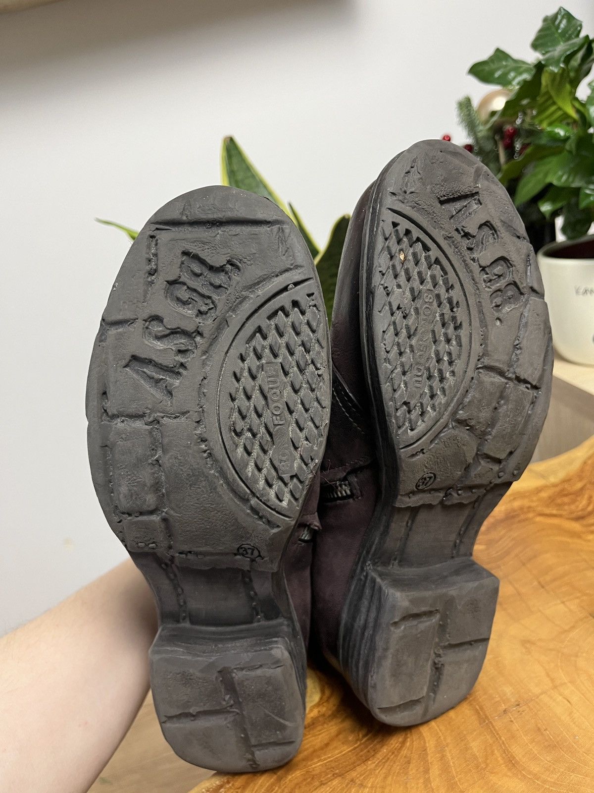 A.S.98 A.S. 98 Airstep Avant-Garde Ankle Zip Heel Biker Boots Shoes Size US 7 / IT 37 - 3 Thumbnail