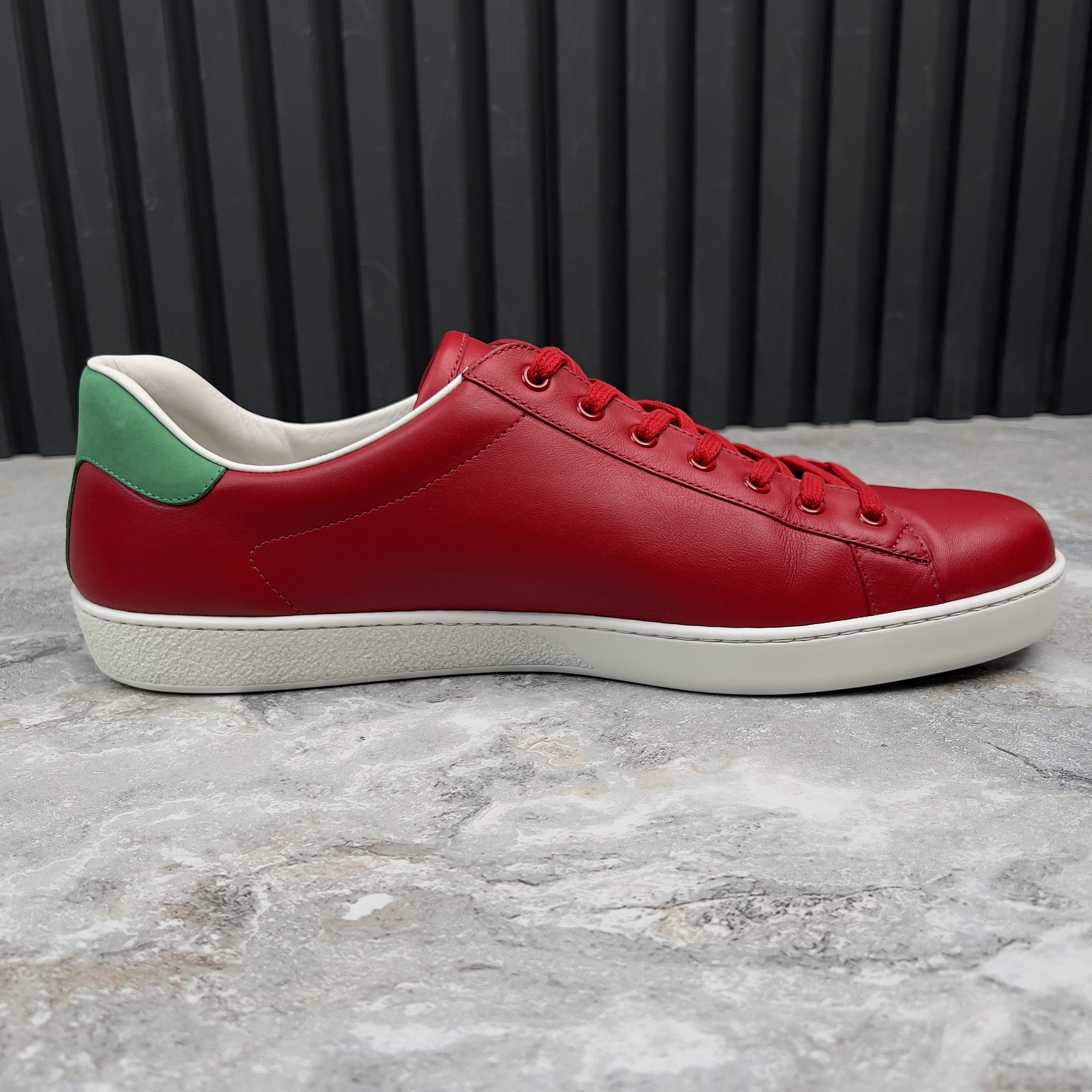 Gucci Ace Interlocking Low-top Sneakers Leather Size US 15 / EU 48 - 6 Thumbnail