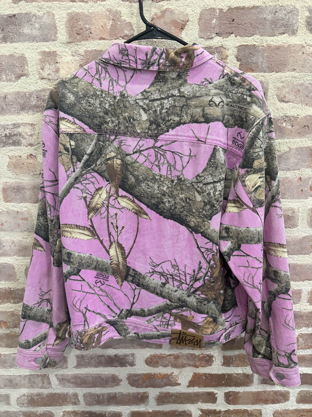 Stussy Stussy x Real Tree Denim Jacket Size US M / EU 48-50 / 2 - 2 Thumbnail