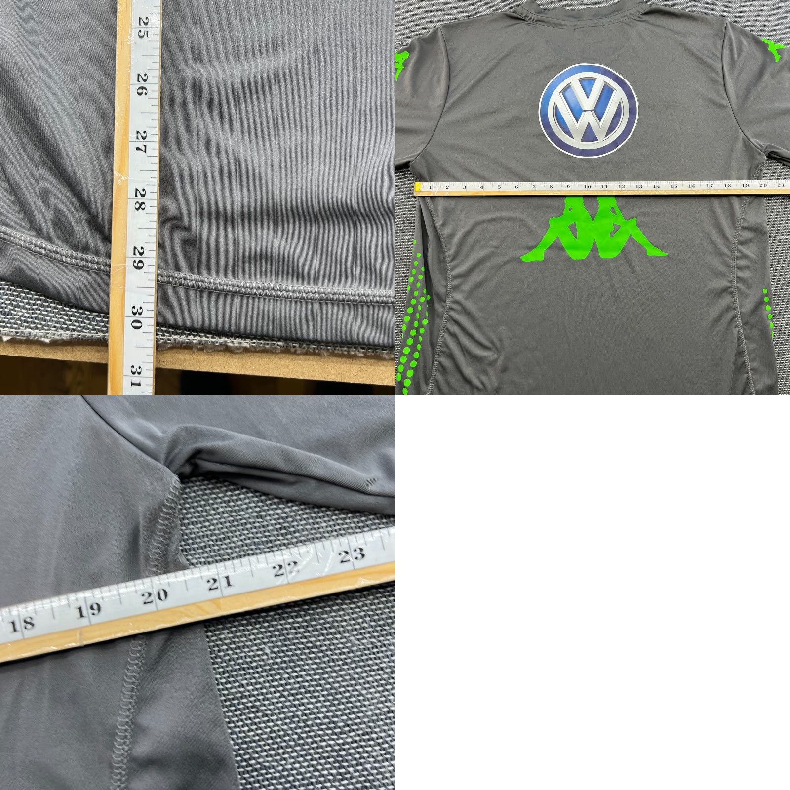 Kappa VFL Wolfsburg 2014 2015 Training Jersey Football Mens Large Kappa Shirt Sports Size US L / EU 52-54 / 3 - 9 Thumbnail