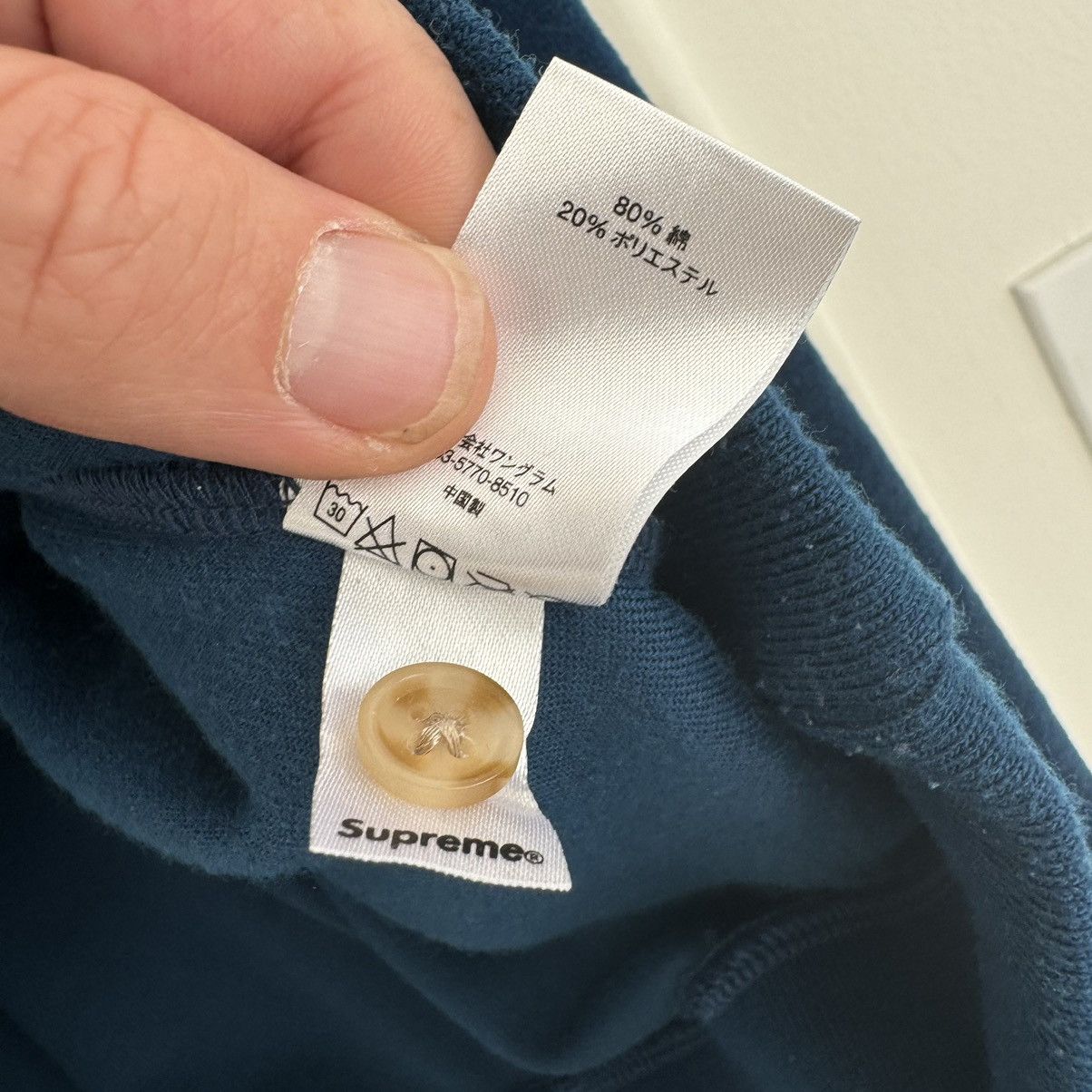 Supreme Supreme velour long sleeve polo Size US M / EU 48-50 / 2 - 9 Thumbnail