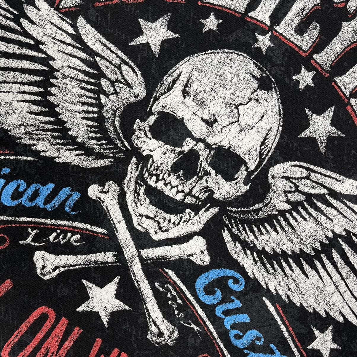 Affliction Vintage Affliction Y2K All Over Print Skulls T Shirt 00’s Size US M / EU 48-50 / 2 - 8 Thumbnail