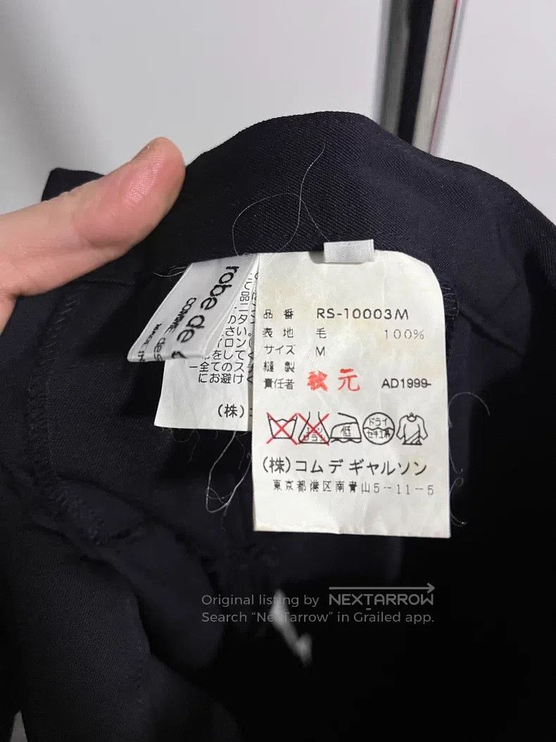 Comme des Garcons Comme Des Garcons size M Black Half Skirt Size 23" - 4 Thumbnail