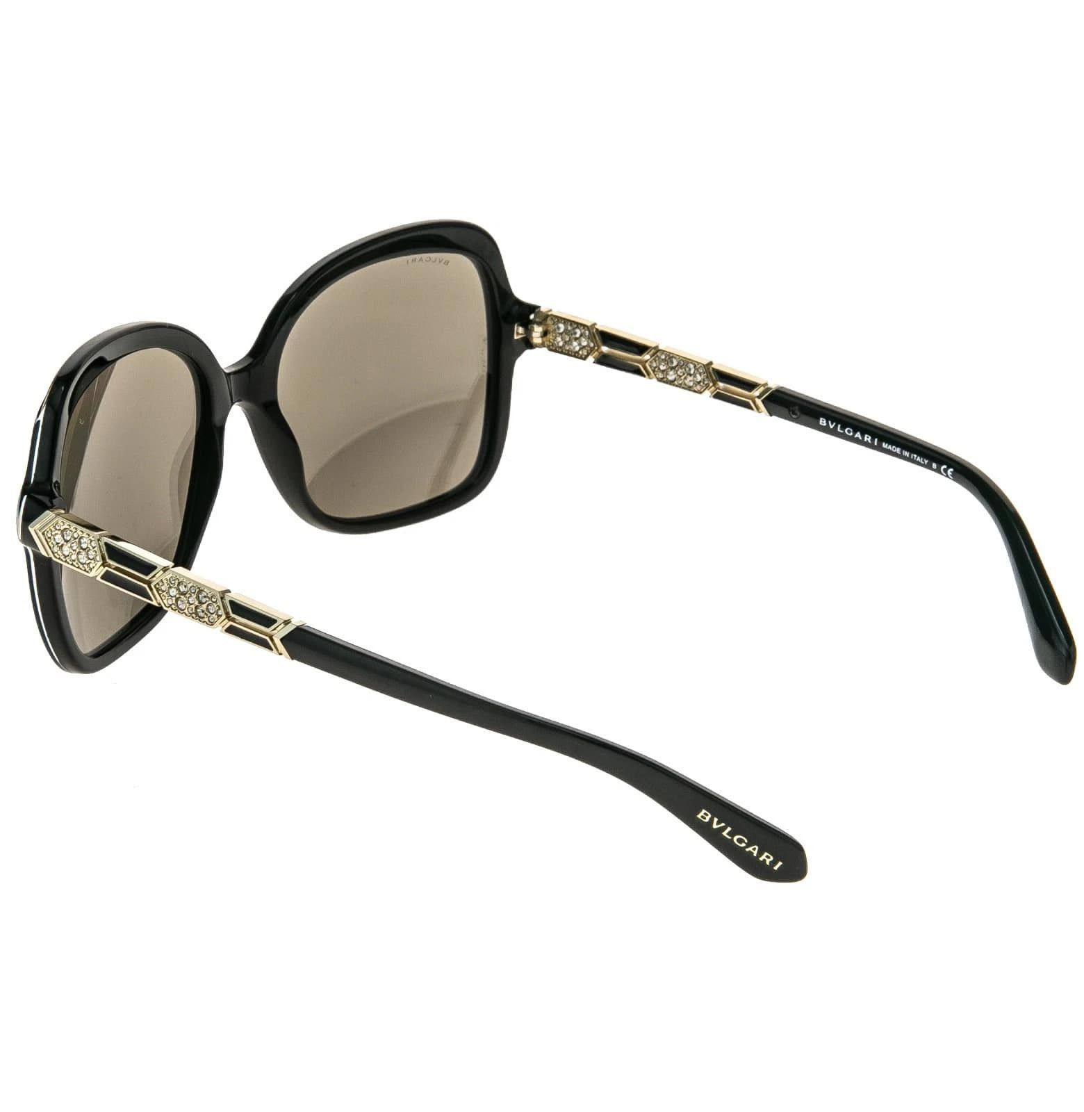 Bvlgari BULGARI 8181 Serpenti BV8181B Black Mirrored Sunglass Size ONE SIZE - 4 Thumbnail