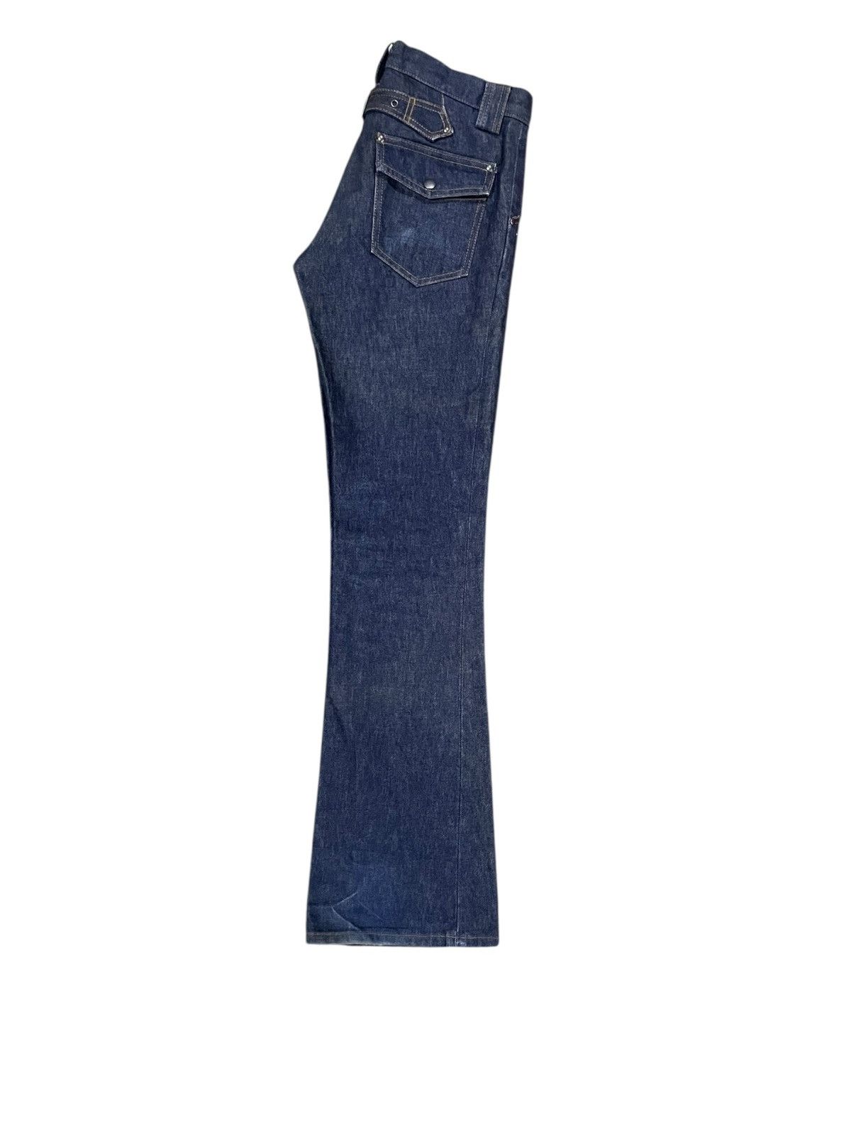 Shellac Avant Garde Shellac Flared Lowrise Jeans Size US 30 / EU 46 - 20 Thumbnail