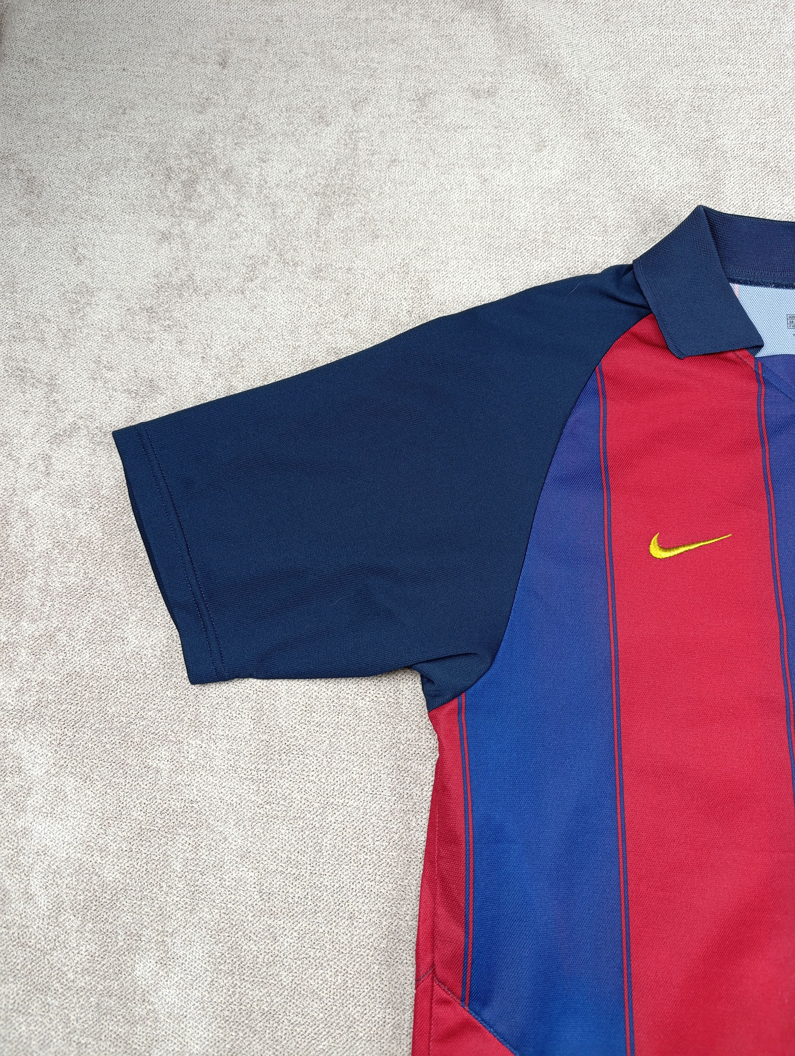 Nike Nike FC Barcelona 2003\04 Home Soccer Jersey Football Shirt Size US M / EU 48-50 / 2 - 5 Thumbnail