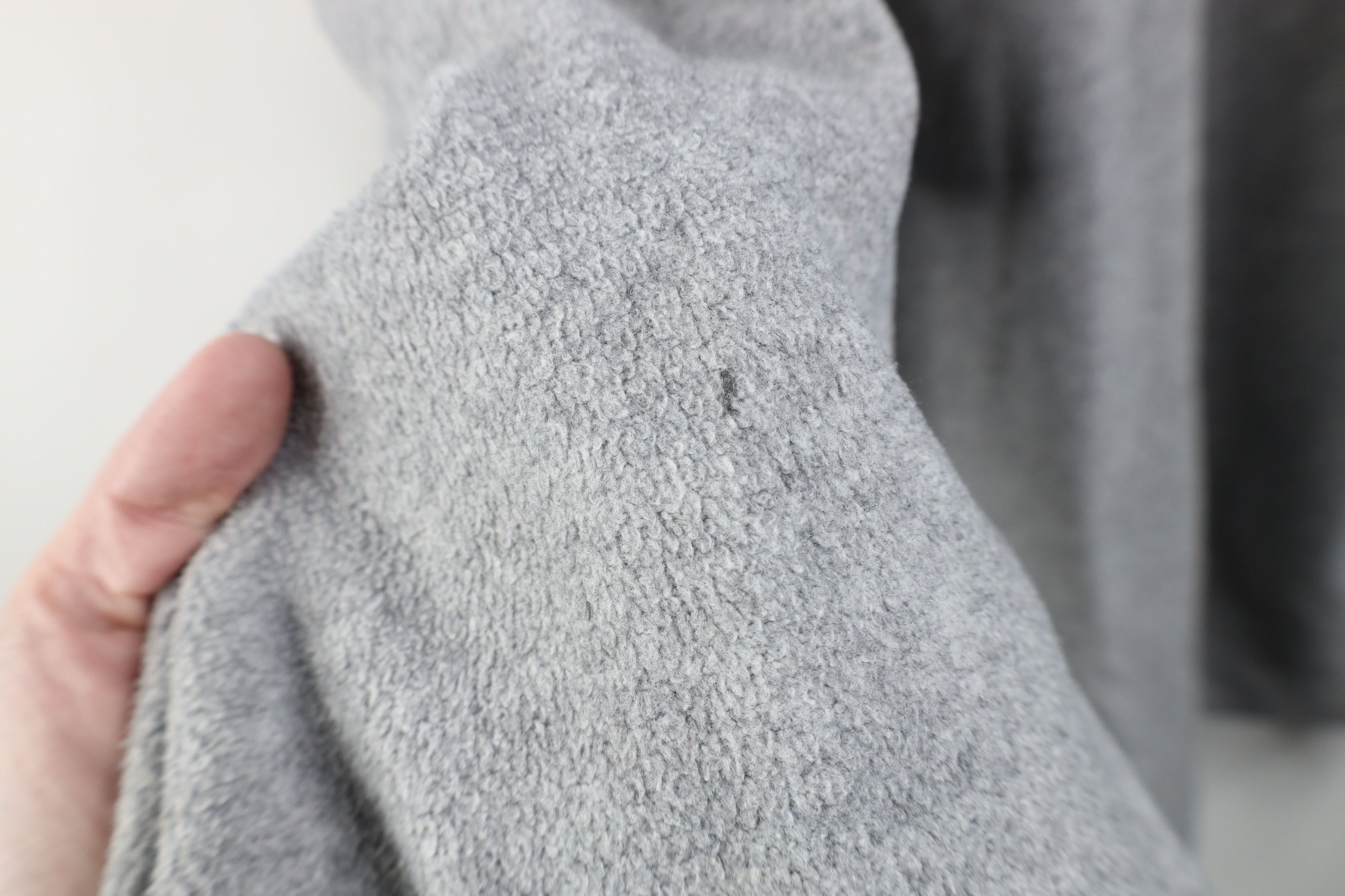 Adidas Vintage 90s Adidas Baggy 1/4 Half Zip Fleece Sweater Gray Size US L / EU 52-54 / 3 - 9 Thumbnail