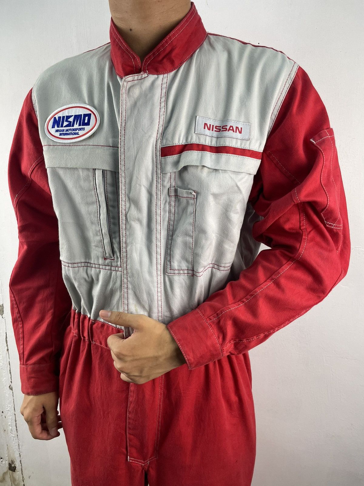 Nissan Vintage Nissan Nismo worker overalls racing suits Size US 32 / EU 48 - 3 Thumbnail