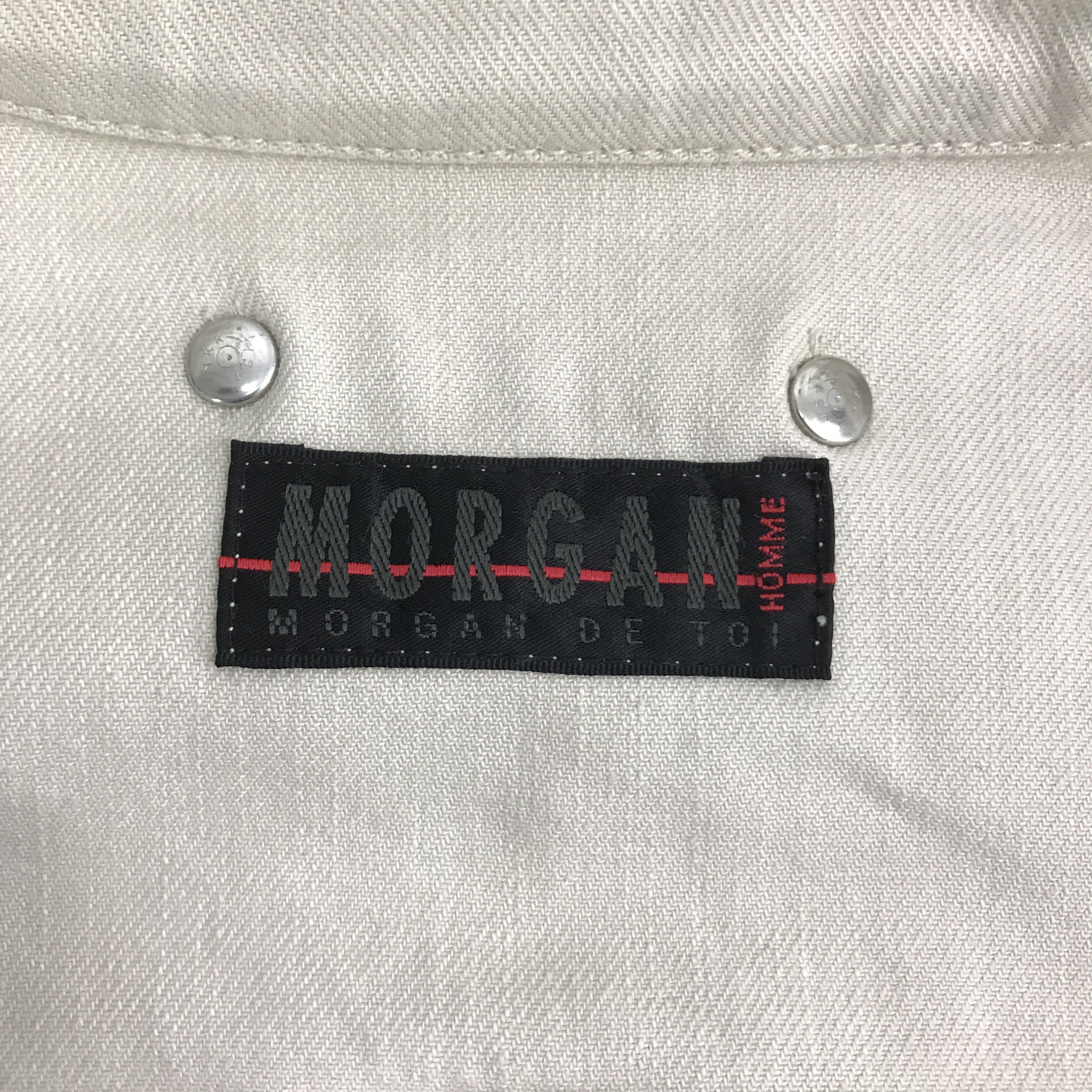 Japanese Brand punk morgan homme zipper jacket Size US L / EU 52-54 / 3 - 10 Thumbnail