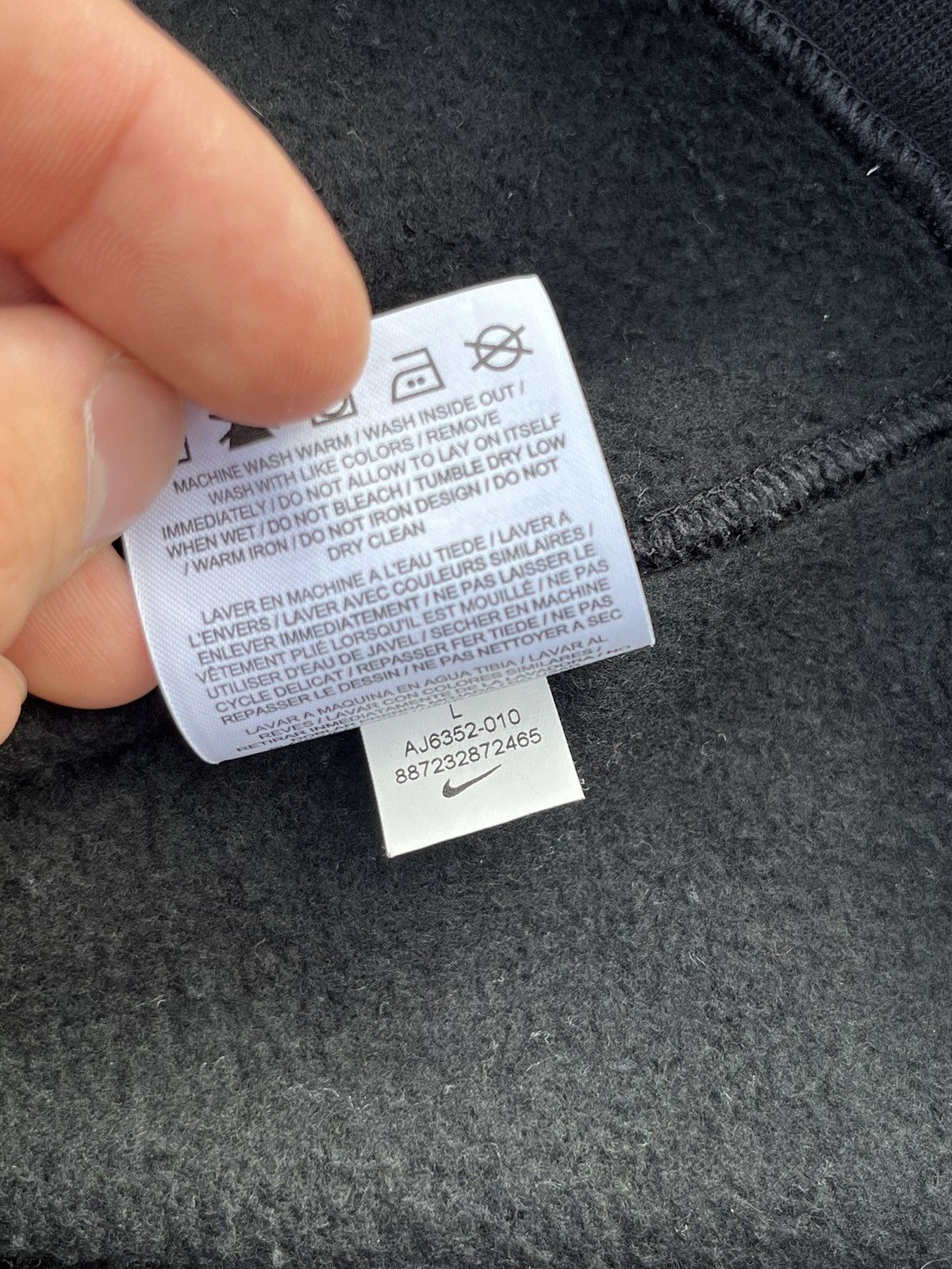 Nike Nike Futura Logo Hoodie Size US L / EU 52-54 / 3 - 7 Thumbnail