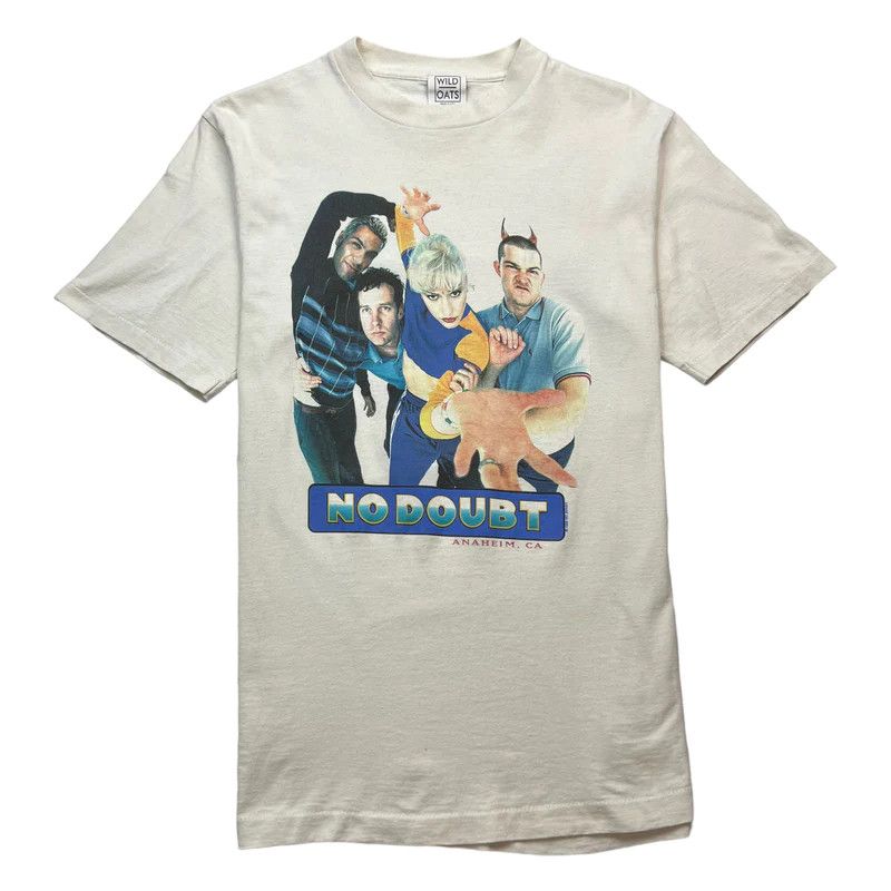 image of 1996 No Doubt Tour Tee in White, Men's (Size Medium)
