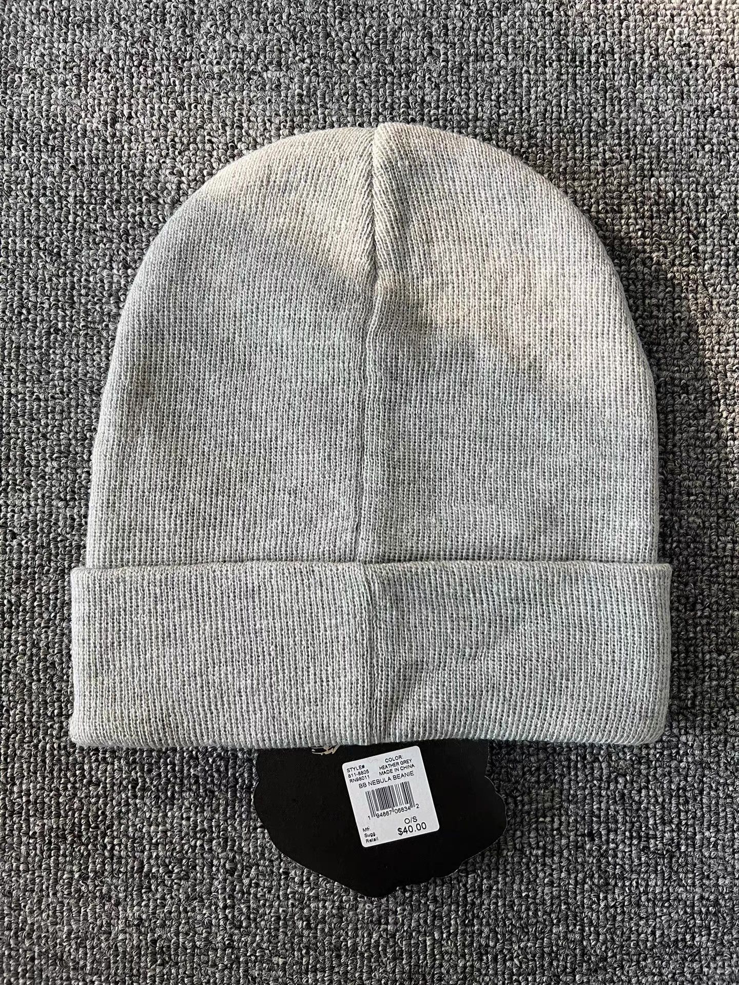Billionaire Boys Club BBC Classic Embroidered Slogan Logo Knitted Beanie。 Q7 Size ONE SIZE - 2 Thumbnail
