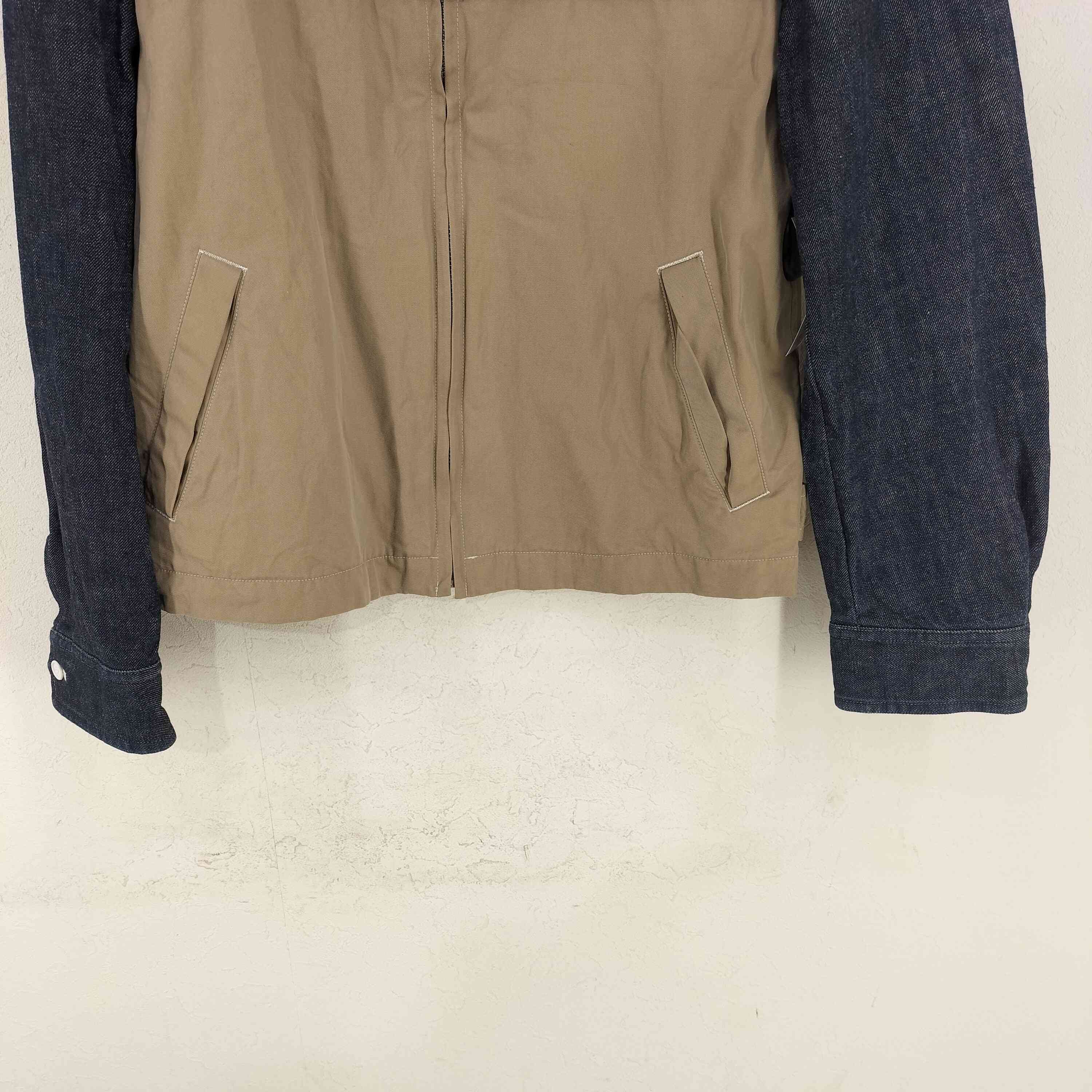Comme des Garcons Homme Plus Denim Jackets Blouson Zip Up Plain Blue Brown Size US M / EU 48-50 / 2 - 5 Thumbnail