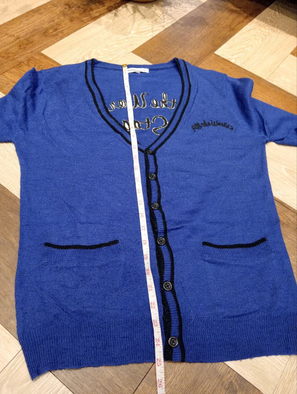 semanticdesign SEMANTIC DESIGN JAPAN CARDIGAN - SIZE L Size US L / EU 52-54 / 3 - 10 Thumbnail