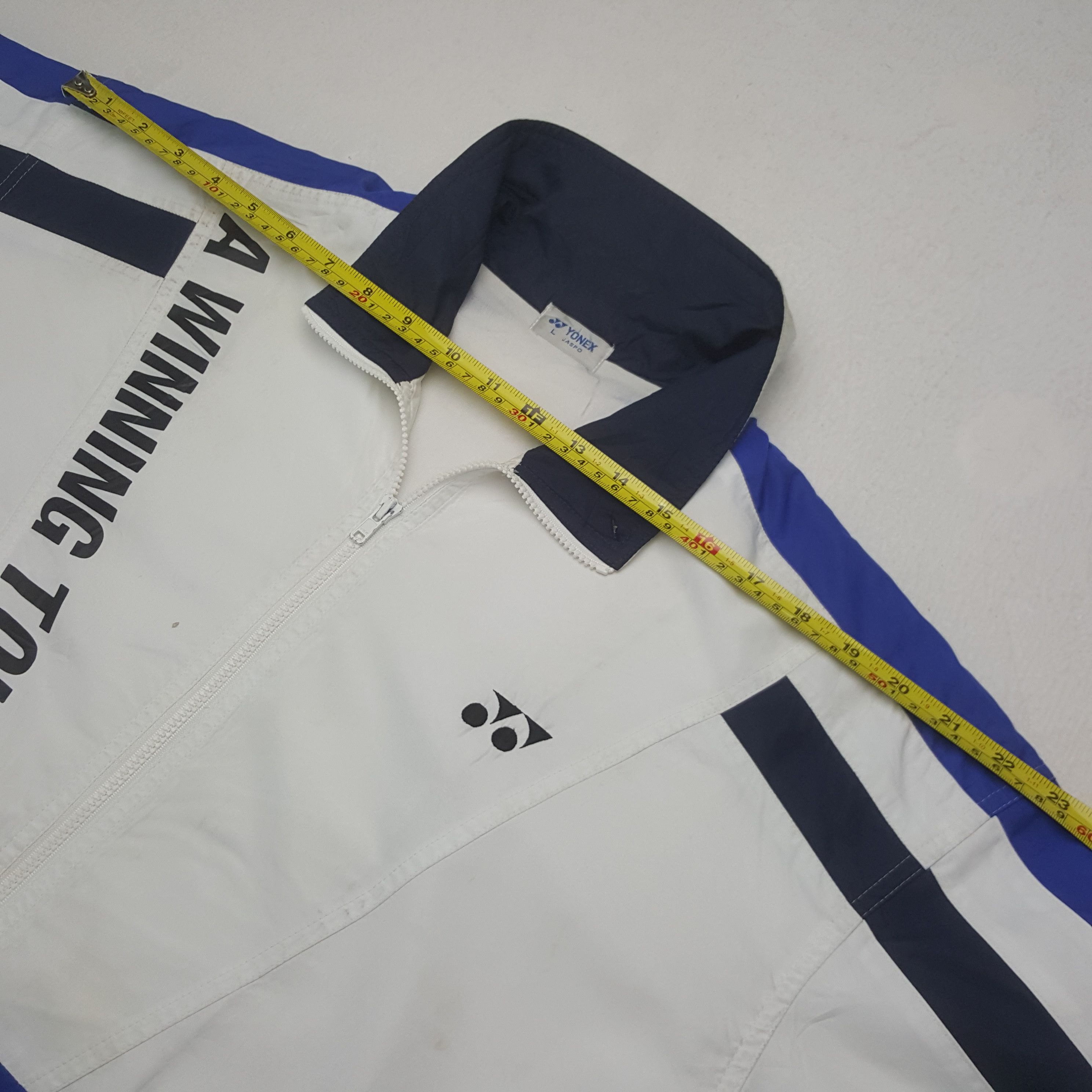 Japanese Brand Vintage Yonex Badminton Sport Windbreaker Jacket RR19 Size US L / EU 52-54 / 3 - 5 Thumbnail