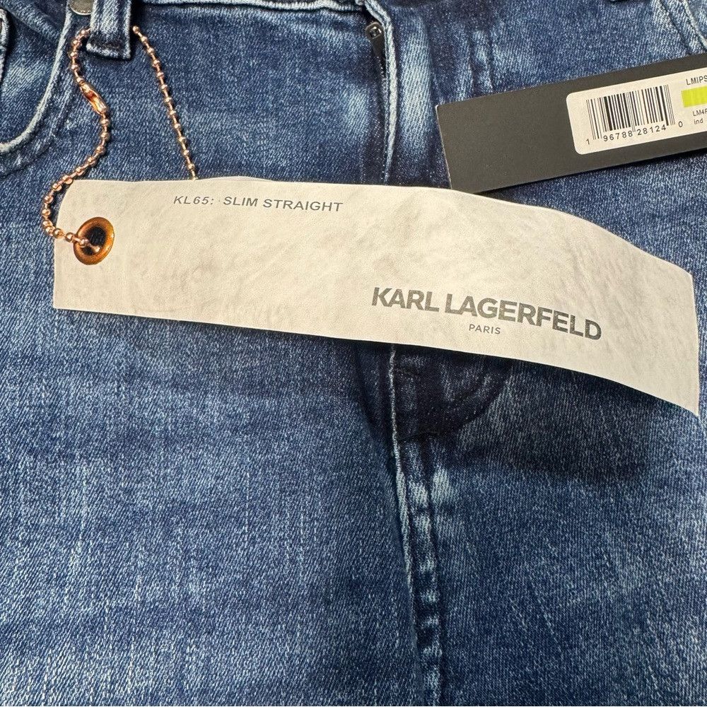 Karl Lagerfeld NWT New Karl Lagerfeld KL65 Slim Straight Jeans Size 30 Size US 30 / EU 46 - 8 Thumbnail