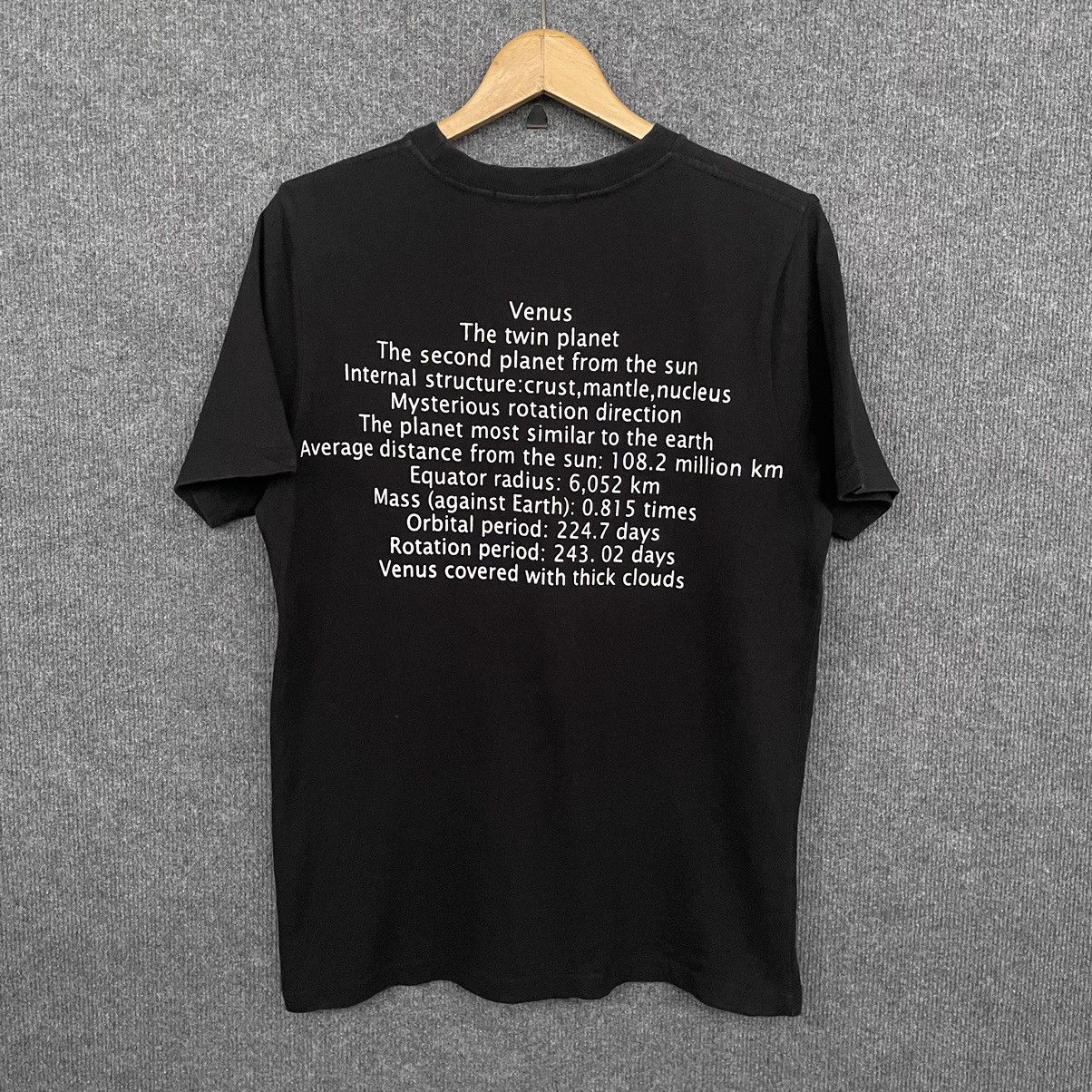 Japanese Brand Nano Universe Venus Twin Planet Seditionaries Poem T Shirt Size US M / EU 48-50 / 2 - 1 Thumbnail