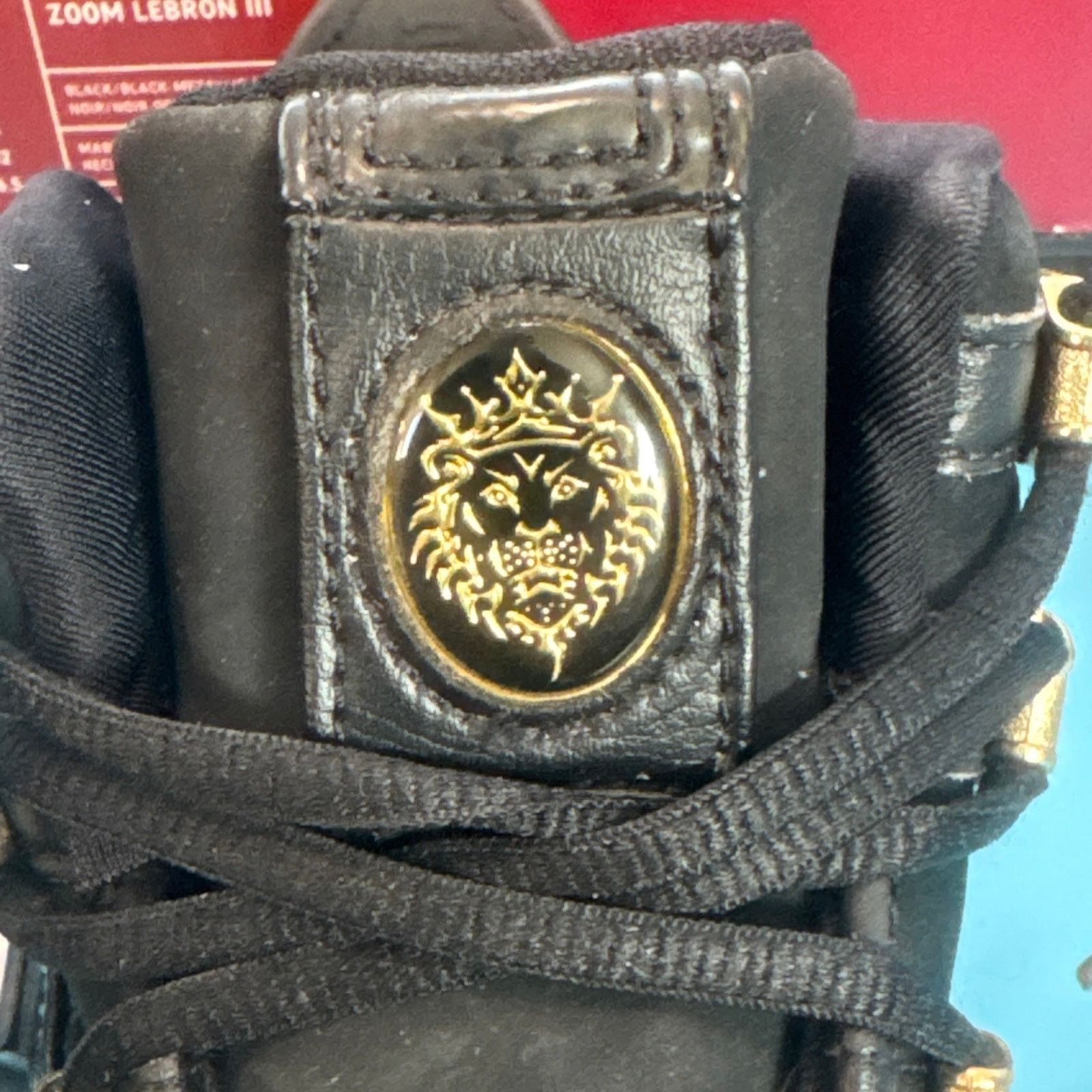 Nike Nike Lebron Zoom III Black Metallic Gold m8.5 w10 Size US 8.5 / EU 41-42 - 11 Thumbnail