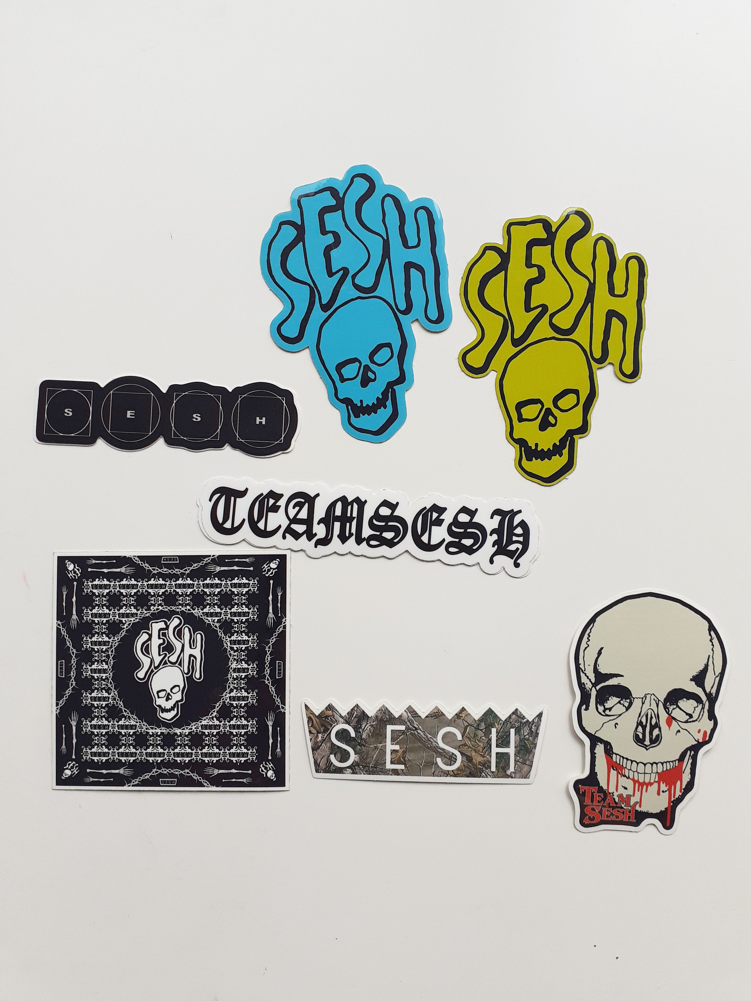 Bones Teamsesh stickers Size ONE SIZE - 1 Preview