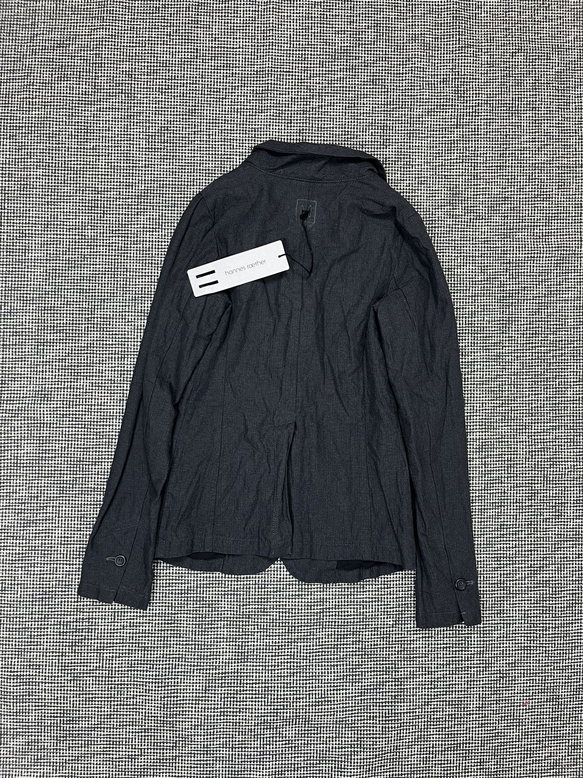 Other Hannes Roether dswt cotton/metal blazer avant garde Size XS / US 0-2 / IT 36-38 - 2 Thumbnail