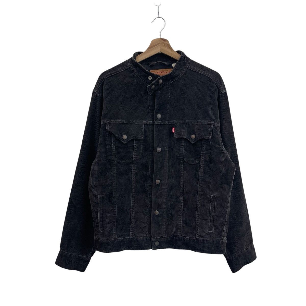 Levi's Vintage Levi’s Brown Corduroy Biker Jacket Cafe Racer Style Size US M / EU 48-50 / 2 - 3 Thumbnail