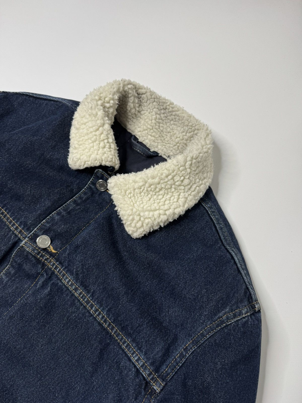Vintage Vintage denim workwear jacket detroit vibe swag y2k 00s sk8 Size US M / EU 48-50 / 2 - 2 Thumbnail