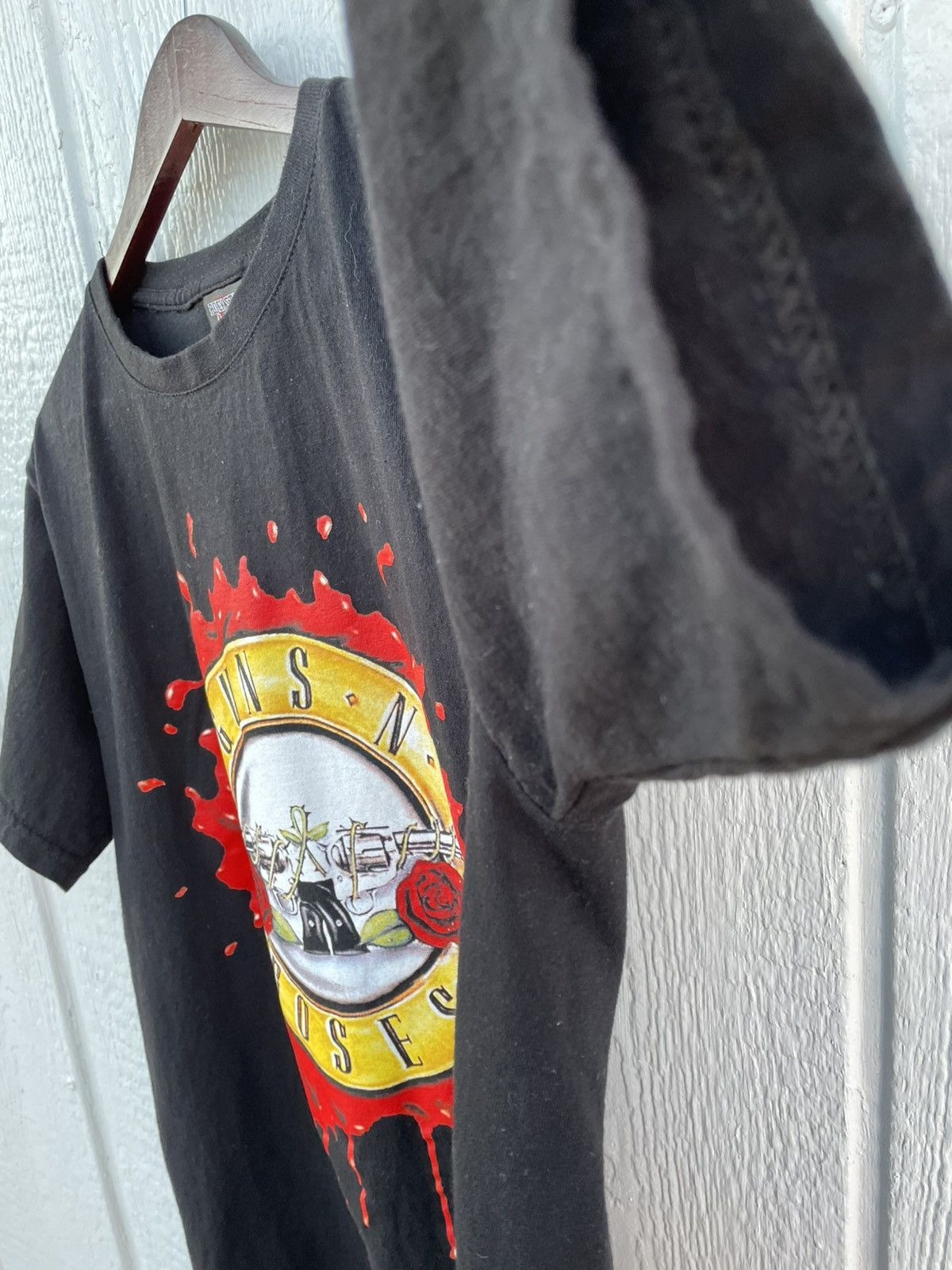 Other Vintage 90s Guns & Roses Band Bootleg XL Black T-shirt Size US XL / EU 56 / 4 - 5 Thumbnail