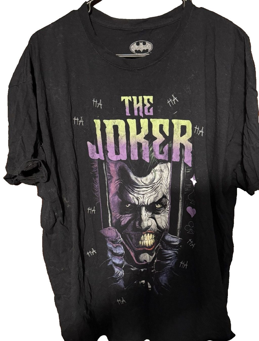 DC Comics Joker Batman Character T Shirt Men's Sz XXL Black DC Comics Size US XXL / EU 58 / 5 - 1 Thumbnail