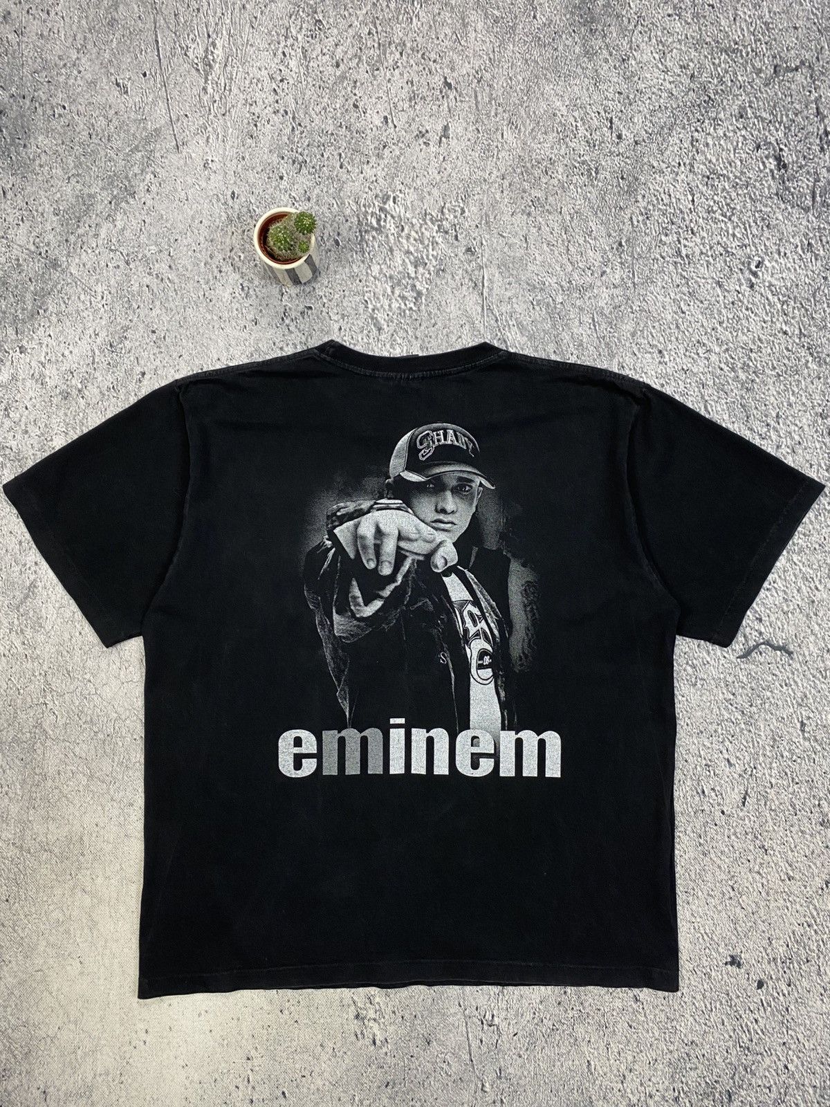 Eminem × Vintage Vintage Tee Eminem Bai bon Streetwear USA boxy Size US XL / EU 56 / 4 - 2 Thumbnail