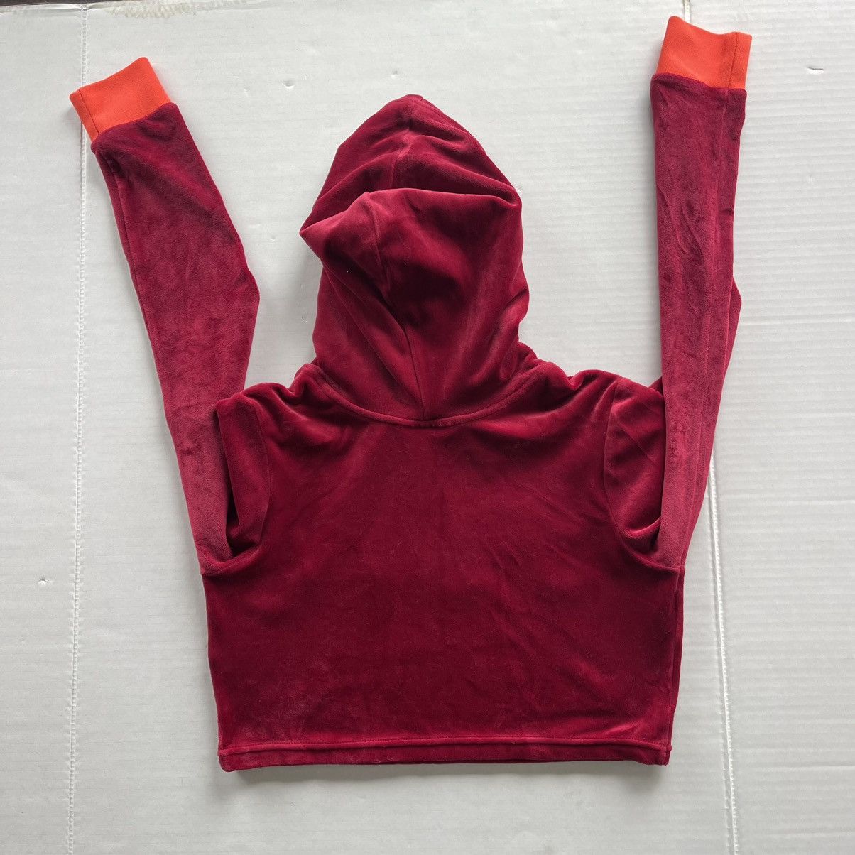 Fila FILA Antonella Crop Velour Hoodie Size S / US 4 / IT 40 - 9 Thumbnail