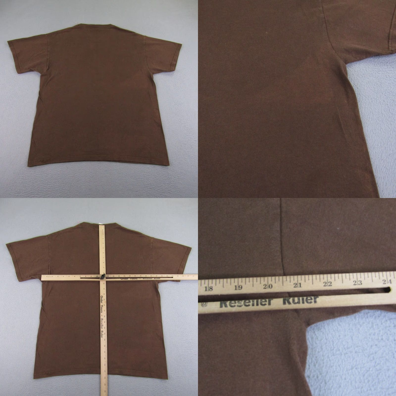 Vintage VINTAGE Flogging Molly T-Shirt Men Large Punk Rock Music Band Brown Cotton Short Sleeve Logo 2000s Size US L / EU 52-54 / 3 - 8 Thumbnail