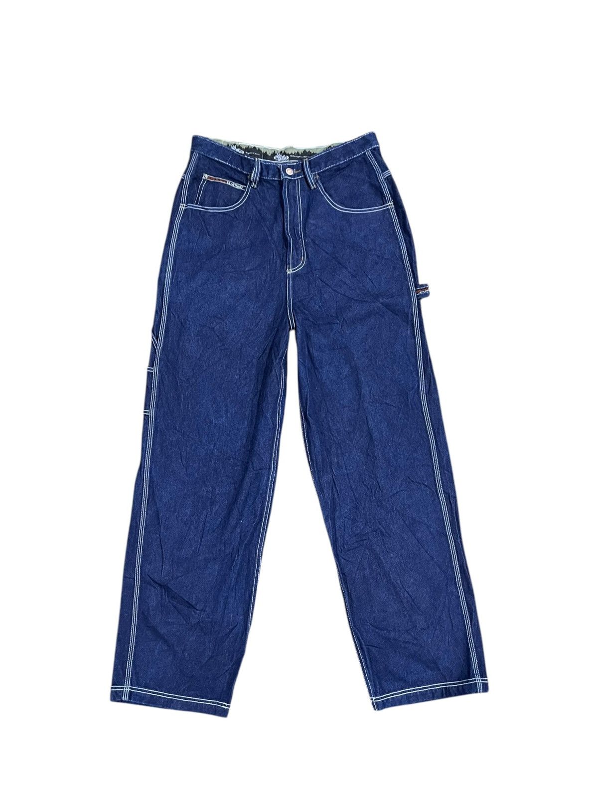 Chance The Rapper × Shorty's Skateboards Streetwear Baggy PNB Nation Rapper Jeans Size US 34 / EU 50 - 2 Thumbnail