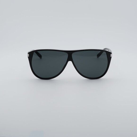 Saint Laurent Paris Saint Laurent SL731 GASPAR 002 Sunglasses Black Aviator Size ONE SIZE - 3 Thumbnail