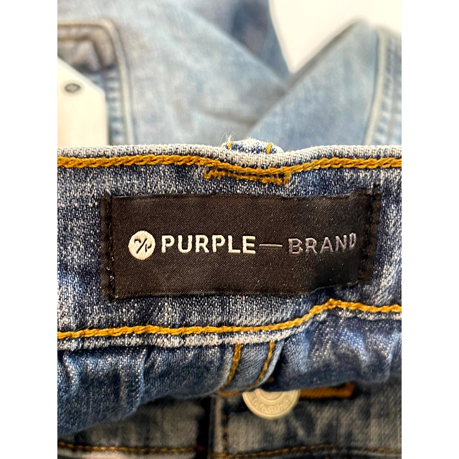 Purple Brand Purple Brand Light Wash Jeans Size US 38 / EU 54 - 4 Thumbnail