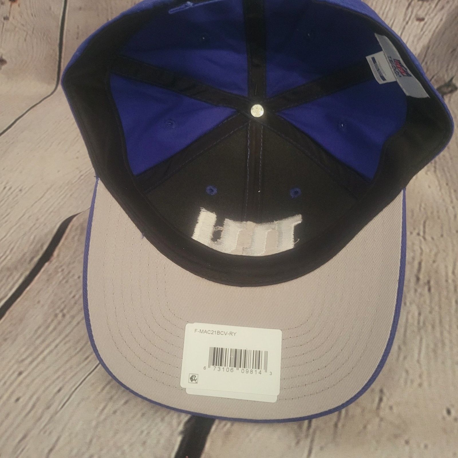 NFL NEW YORK GIANTS BLUE ADJUSTABLE HAT NFL TEAM APPAREL NWT Size ONE SIZE - 6 Thumbnail