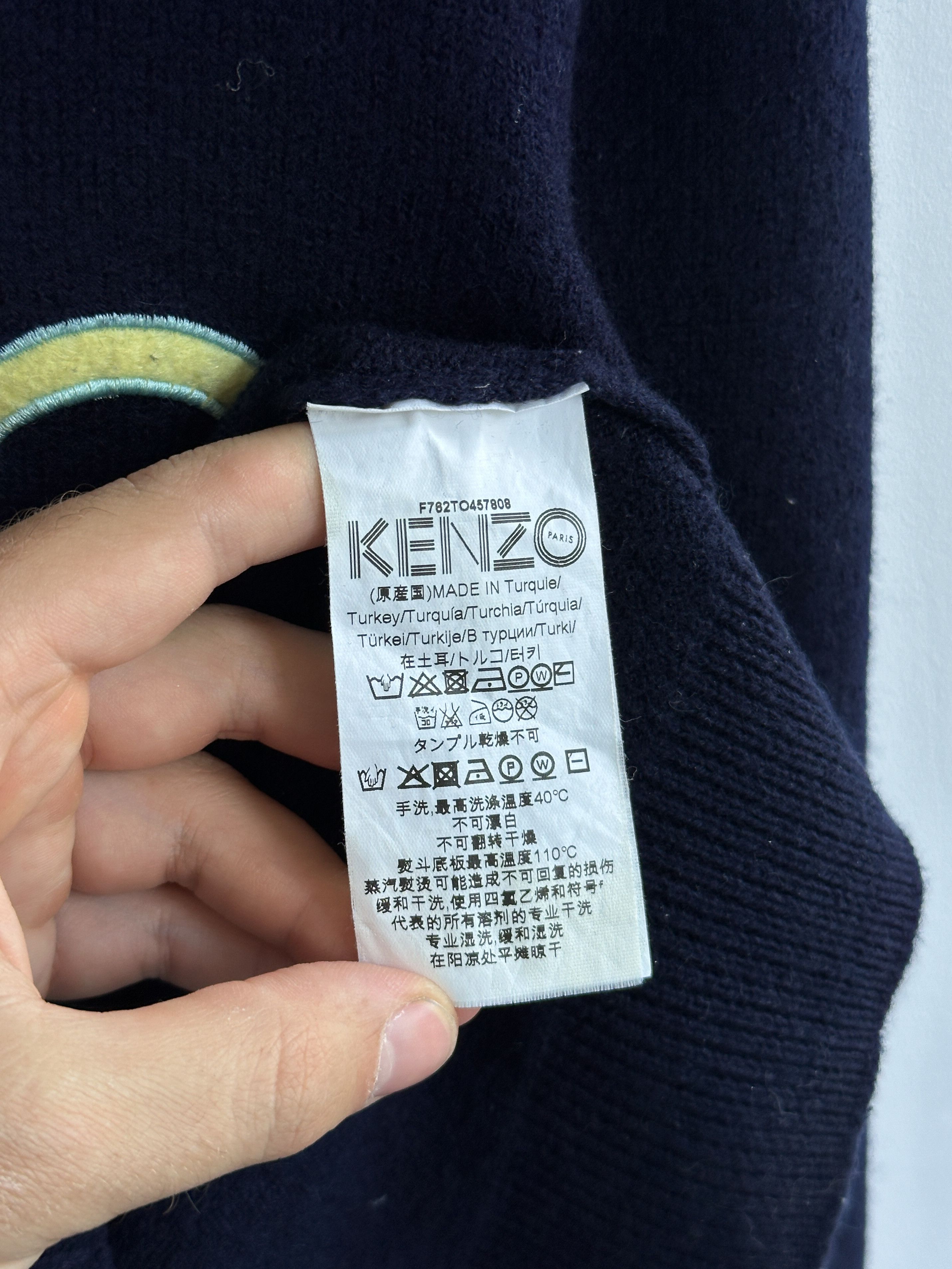 Kenzo Kenzo Wool Sweater Jumper Size M / US 6-8 / IT 42-44 - 7 Thumbnail