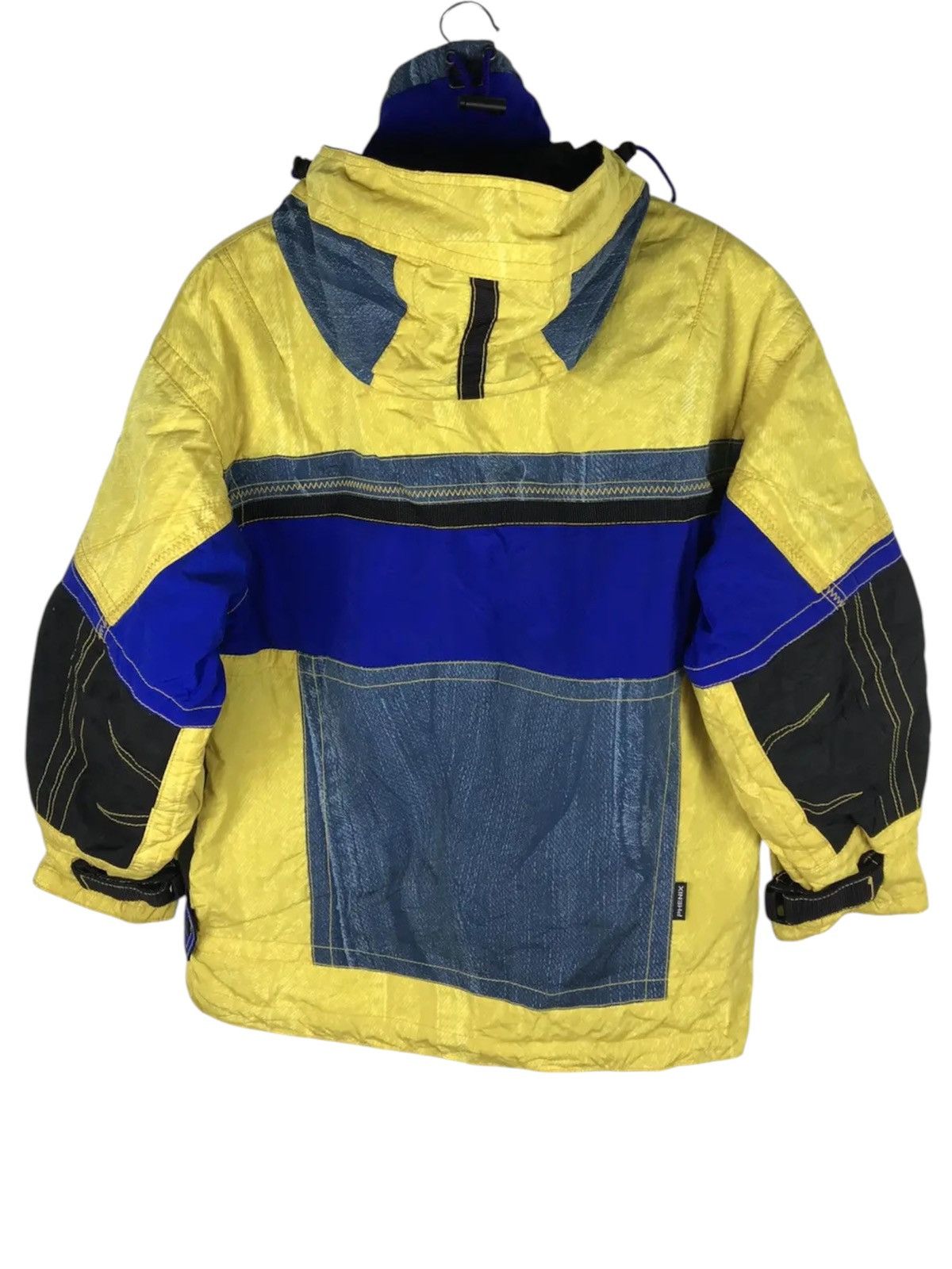 Japanese Brand Vintage PHENIX Technical Ski Yellow Blue Black Multi-Pocket Size US L / EU 52-54 / 3 - 2 Thumbnail