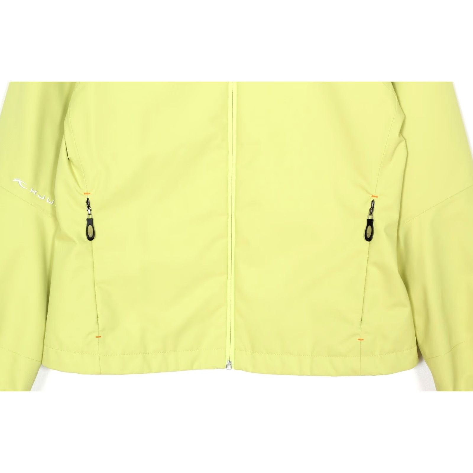 KJUS KJUS Dermizax-EV Waterproof Softshell Jacket Women Size 40 / L MJ4122 Green, Breathable, Full Zip, Zipped Pockets, Casual Jacket, Classic Fit Size S / US 4 / IT 40 - 3 Thumbnail