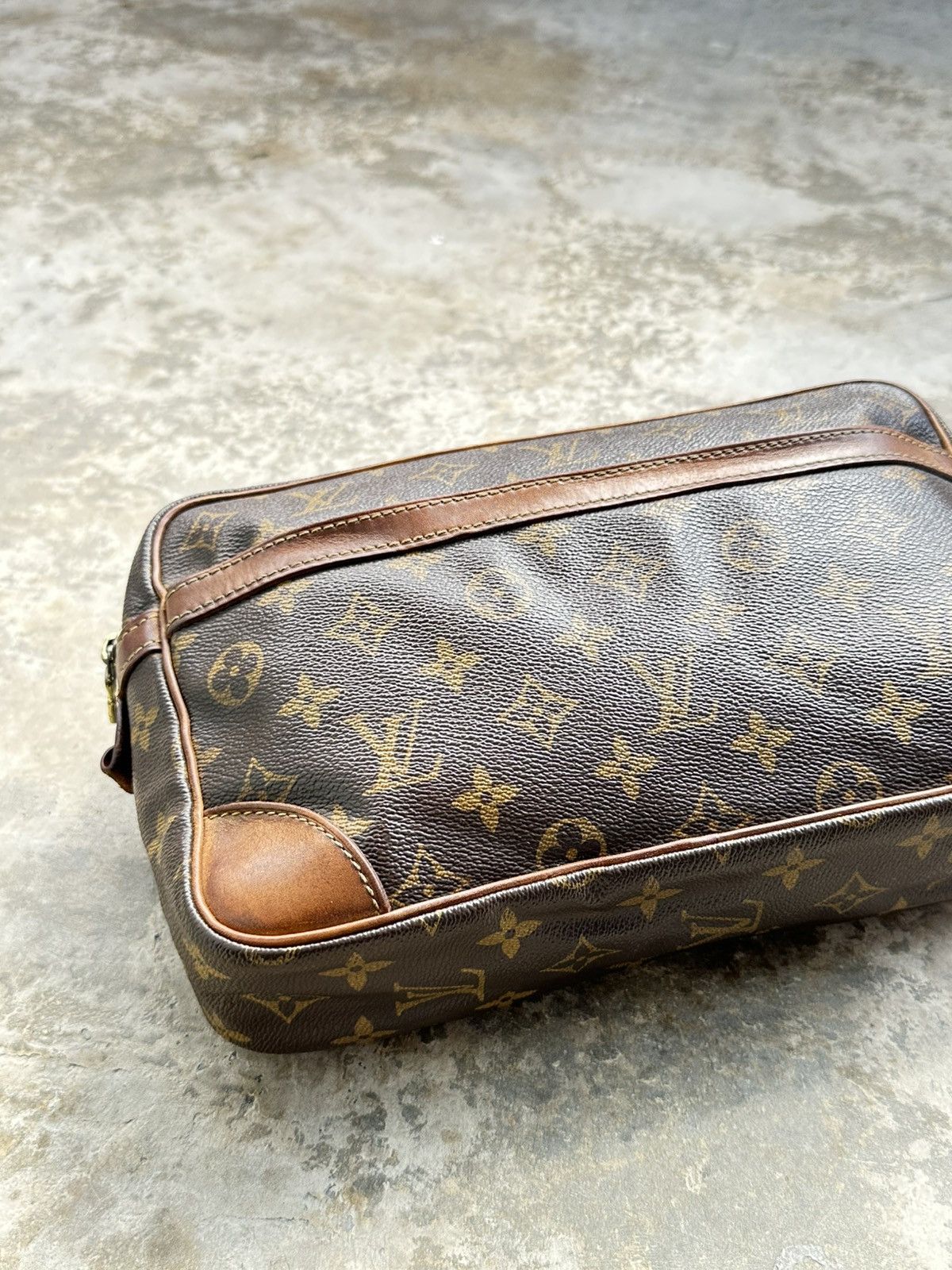 Louis Vuitton Vintage 1980 Louis Vuitton Compiegne 28 Clutch Bag (SL0946) Size ONE SIZE - 19 Thumbnail