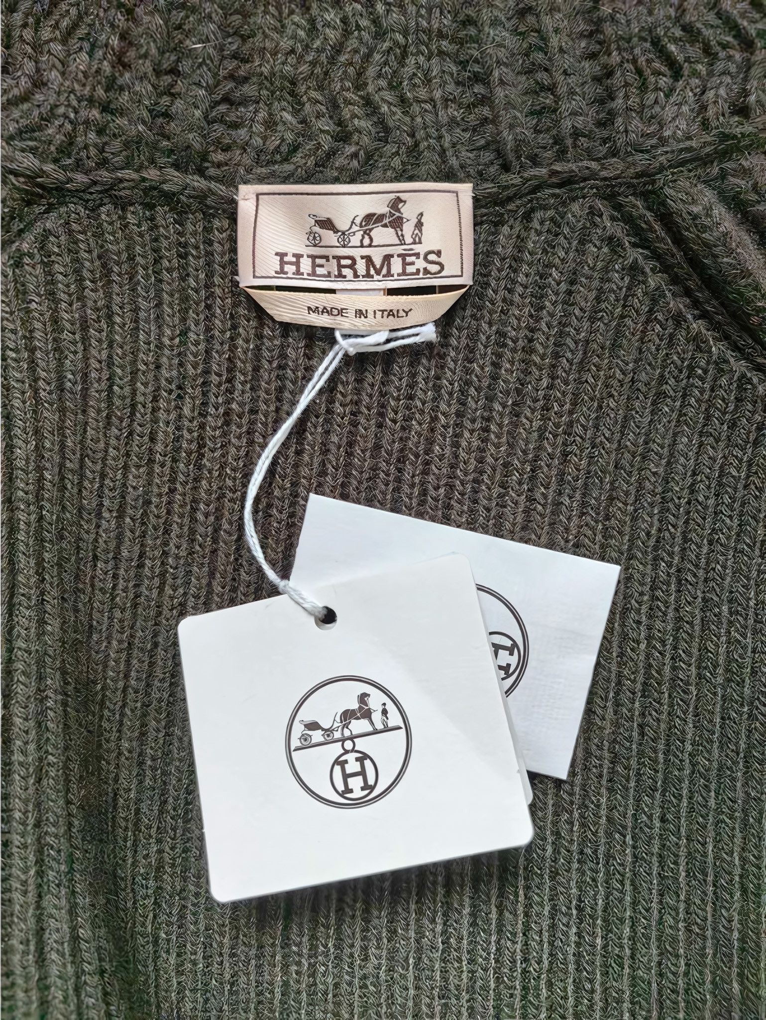 Hermes PRESIDENT KNIT CASHMERE JACKET Size US L / EU 52-54 / 3 - 5 Thumbnail