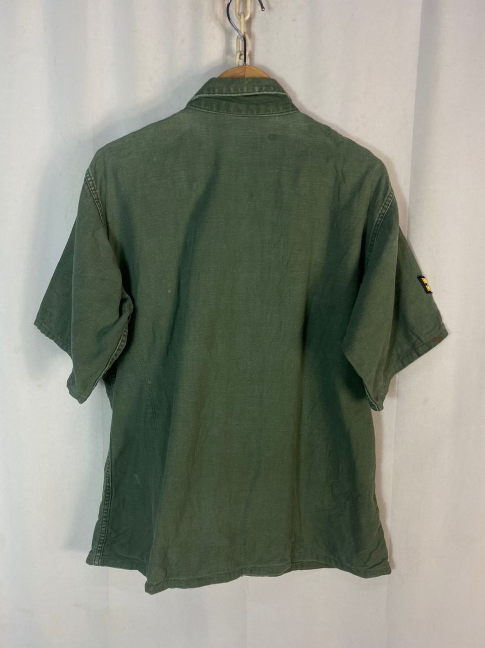 Vintage Vintage us army 60s/70s og107 button up shirt with patches Size US L / EU 52-54 / 3 - 11 Thumbnail