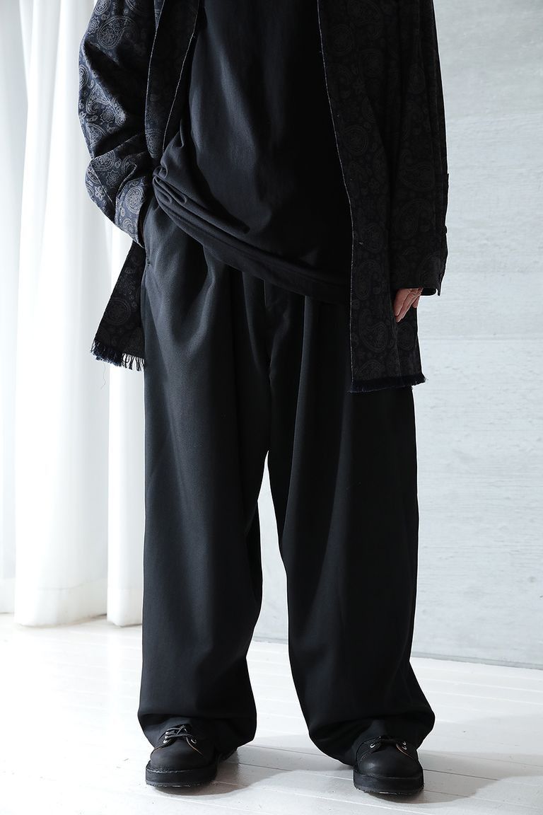 Yohji Yamamoto Yohji Yamamoto Pour Homme LIN LIENE Class Draw String Pants Size US 30 / EU 46 - 6 Thumbnail