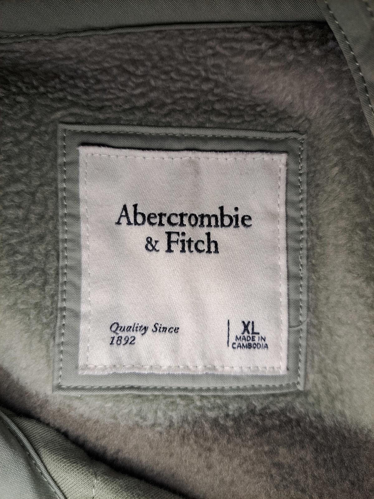 Abercrombie & Fitch Abercrombie & Fitch Pullover Fleece Jacket Mens XL Gray Camo Size US XL / EU 56 / 4 - 2 Thumbnail